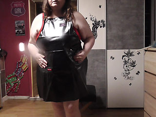 I present my new rubber apron