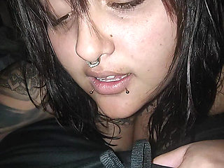 My co-worker gives me a blowjob during the break without our boss finding out