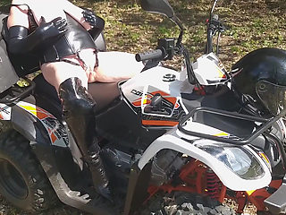 Horny German Granny Gets Hot While Walking and Seeks Adventure