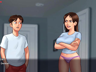 Summertime Saga 05 by Darkcookie - Hot MILF Needs Massage From Horny Pervert Tenant