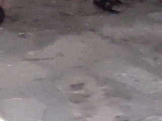 Two Teens Are Peeing in a Square!