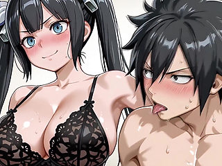 Gray (ft) X Hestia (danmachi)