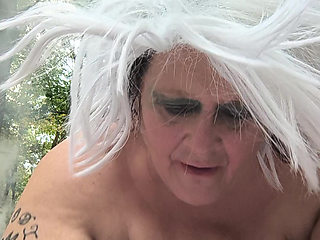 Granny's Younger Man Woods Sneaky Fucking From Behind Like No on One Else Can Especially Small Dick Grandpee