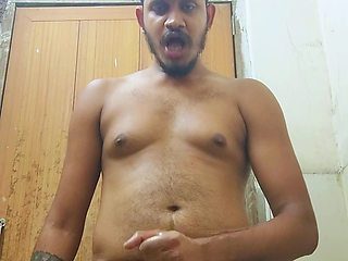 INDIAN BOY CUMSHOT OILY SEXY BIG HORNEY DICK