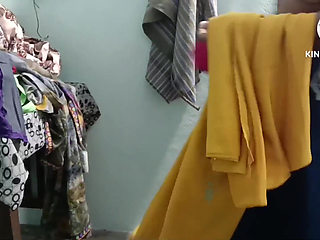 Hot indian village wife showing big bobs and soking coke