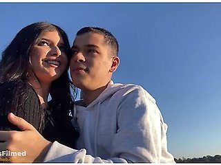 Tinder Girl And I Were Horny And Didnt Care Being In A Public Park