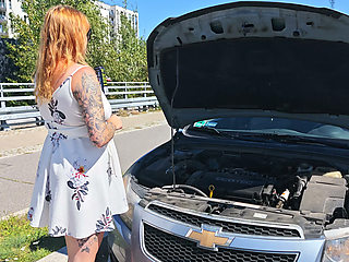 My Car Broke Down. a Stranger Fixed It in Exchange for a Blowjob and Sex.