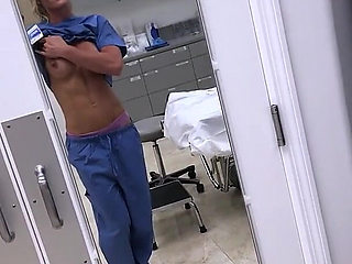 Fit MILF Nurse Gets Fired for Masturbating in the Hospital