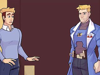 Lingerie-clad hentai anime fun at the academy