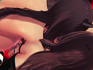 Mistress Teaches Her Submissive To Have Sex With A Man - 3D FULL Animation