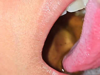 Filling my pregnant whore's belly with piss.