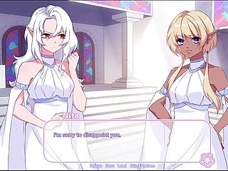 Visual hentai, elf hentai, big boobs