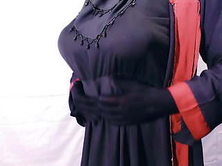 Indian beautiful hijabi muslim sexy bhabhi having sex with neighbor inside the room