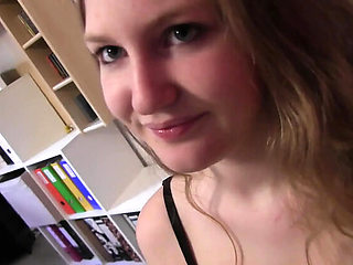 Julia First POV Teen Handjob Amateur Cumshot Missionary Homemade German Teenager 18yo Nude HD