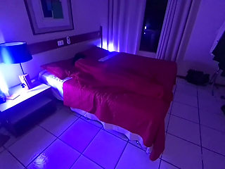 Hotel Security Invades Elisa Sanches' Room and Fucks Her on