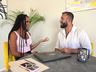 Will Pounder fucked Cali Sweets hard in missionary