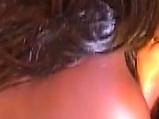 Black Slut Fucked Hard in the Pool