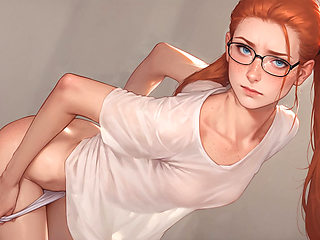 Husband Caught His Wife Naked with Delivery Man - 3D Hentai Animated Porn - Mila Ai