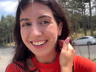 Very interesting offer for a horny russian girl. Public cumwalk