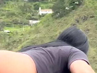 Juliana & Nicolas: Amateur Teen Couple Hard Sex in Public Park - Doggystyle & Blowjob Outside