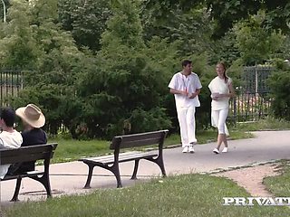 Nicole Love debuts in an anal threesome with Dominica Phoenix