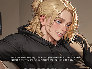 Anime Babe Masturbates Thinking About Big Cock- Ntr'ed by My Friend Gameplay #2 an Ai Porn Game