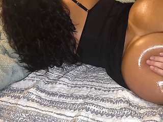 Stepmom Chats with Her Ex While She Gets Penetrated