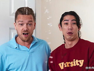 Brazzers - Lil Asian Lulu Chu Needs 2 Dicks to Feel Full