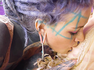 Shy Alt Girl Teen Tries First Anal with Tattooed Girl Doxy