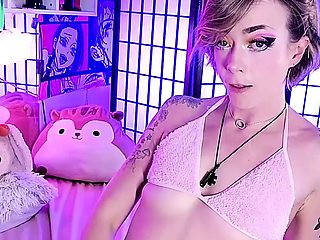 Busty blonde mature solo masturbation for webcam