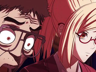 Thrilling animated showdown with fierce passion in a public arena