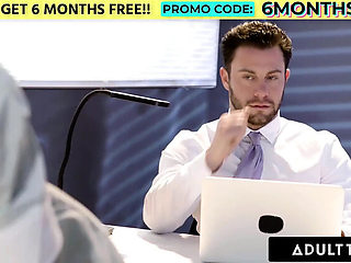 Kenna James Anal Office Affair - Sneaky Blonde Maid Fucks Married Boss Seth Gamble