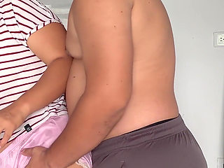 My Stepmom Tricked Me Into Cumming in Her