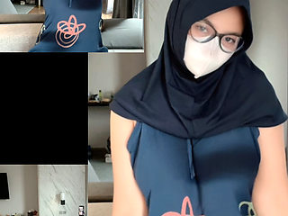 My neighbor at home shows off his shabby body while sighing