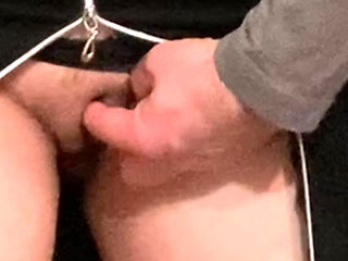 Perv Old Man Fingering Hot Babe in Public