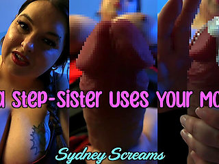 Futa Step-sister Uses Your Mouth