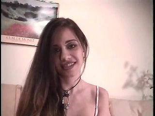 Horny stud getting his huge dick sucked by sexy babe before a fuck