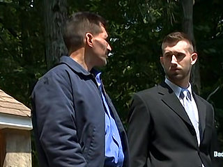 DaddySexFiles DILFs David Anthony And Troy Daniels Hardcore Outdoor Ass Pounding