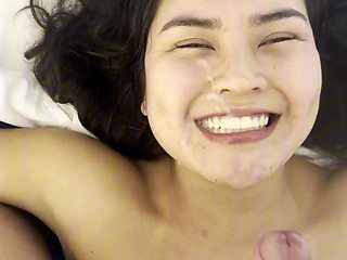 Amateur Latina Brunette Goes All In During Intimate POV Blowjob Scene