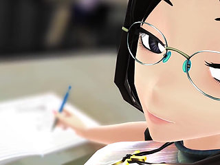 Handjob During the Lecture