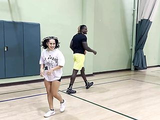 Ebony Casie Blake craves that huge dick in a steamy reality romp