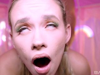 Gorgeous Khloe Kingsley at skinny scene