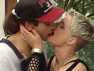 Short Hair with Tattoos and Pierced Labia