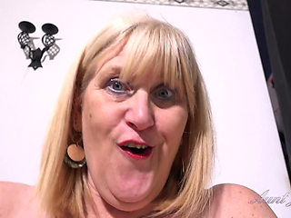 Auntjudys - Busty Mature BBW Catherine Can Needs a Gardener for Her Hairy Bush