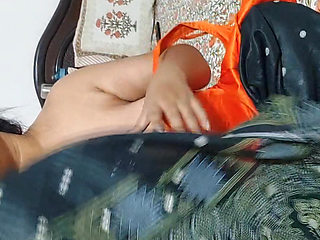 devar for rough and hard anal sex after massage on her back