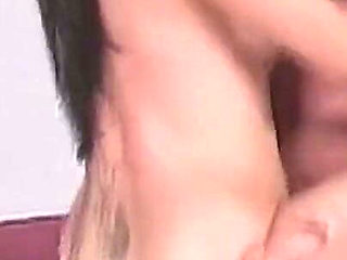 Brunette Beauty Rides Hard After Sloppy Blowjob