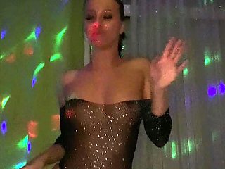 Cute curly brunette solo webcam masturbation