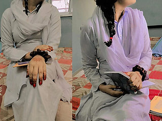 Desi Village Schoolgirl Tight Pussy Fucked Hard by Tutor Teacher - Mili Bhabi Doggy Style Sex MMS