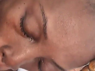 Good Morning Blowjob From Petite Ebony Wife
