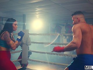 Dana's long legs sex